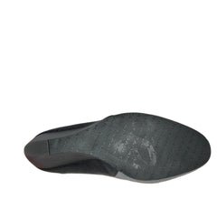 TAHARI Women's •Palace• Slip-on Wedge Grey Kid Suede/Leather