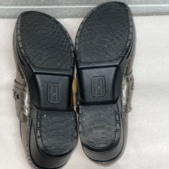 Women’s Nurse Mates chelsea Pillow-top Clog 7M Anthracite Leather