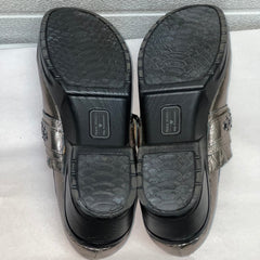Women’s Nurse Mates Chelsea Pillow-top Clog 8M Anthracite Leather
