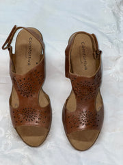 COMFORTIVA Women's •Felda• Sandal 7 Cork Leather