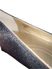 TAHARI Women's •Laurie• Black Grosgrain Platform Pumps 9M