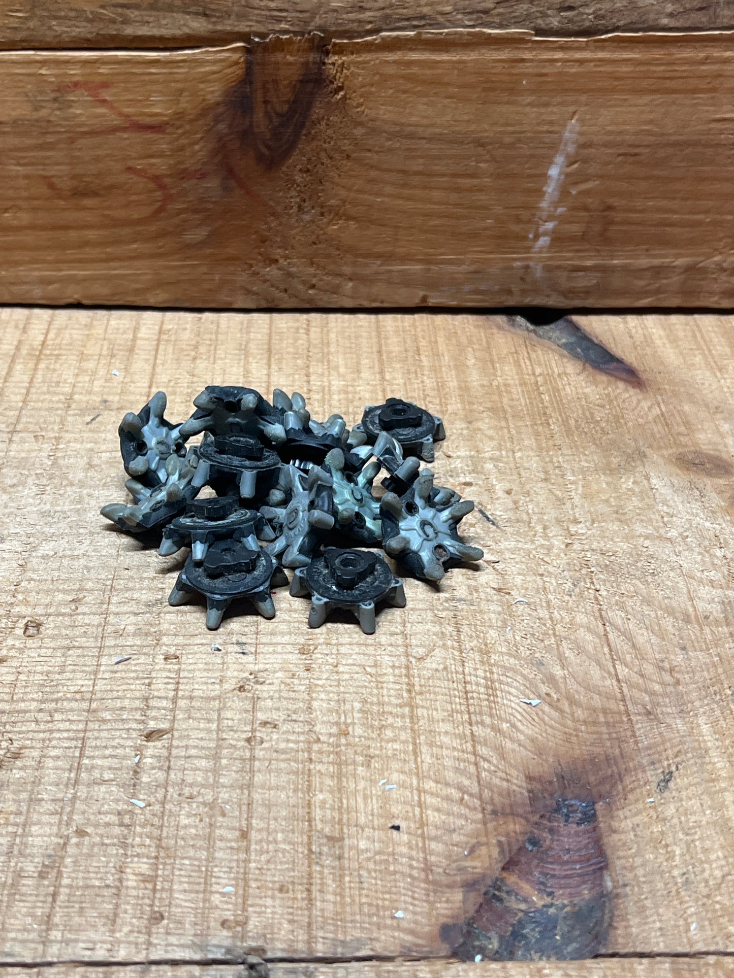 Men’s Ecco Biom Cleated Golf Shoe 44EU •White/Grey/Citron• Hydromax Yak Leather