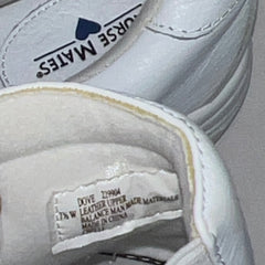 Women’s Nurse Mates Dove Twin-gore Slipon 7.5W White Leather