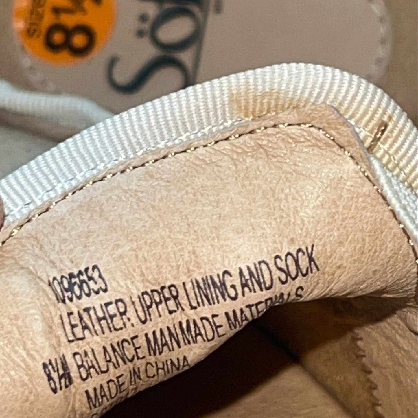 Woman’s Sofft Somers twin gore Slip-on 8.5M Blush Reptile Embossed Leather