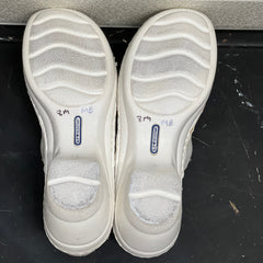 Women’s Nurse Mates Hallie Pillow Top Clog 8M White Leather