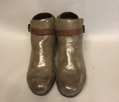 Women's Comfortiva •Ryder• Buckle Strap Bootie -Size 7.5W- ANTHRACITE - ShooDog.com