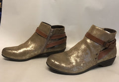 Women's Comfortiva •Ryder• Buckle Strap Bootie -Size 10M- ANTHRACITE - ShooDog.com