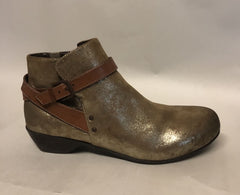 Women's Comfortiva •Ryder• Buckle Strap Bootie -Size 10M- ANTHRACITE - ShooDog.com