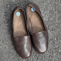 Woman’s Aerosoles by Suregrip 6M brown leather Non-Slip Sole