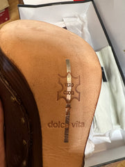 Dolce Vita •Henrietta • Platform Boots - Brown Leather 7M