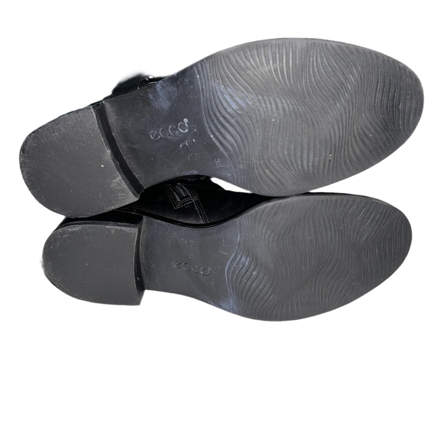 ECCO Women's "Hobart" Harness Riding Boot EU 35 Black Leather