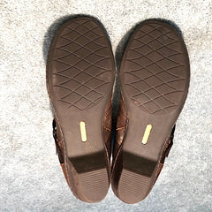 SoftSpots Women's •Saffron• Bootie 8.5M Coffee Leather