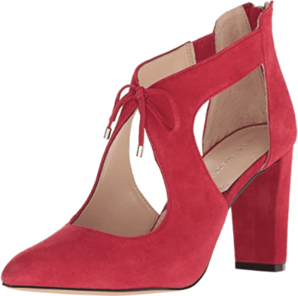 Adrienne Vittadini Women's •Nigel• Cutout Ghille-tie Pump
