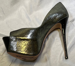 JEAN-MICHEL CAZABAT Women's • Zaza • Peep-toe Platform Pump
