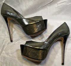 JEAN-MICHEL CAZABAT Women's • Zaza • Peep-toe Platform Pump