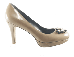 TAHARI Women's •Lina ~ Jewel• Platform Patent Leather Pump - ShooDog.com