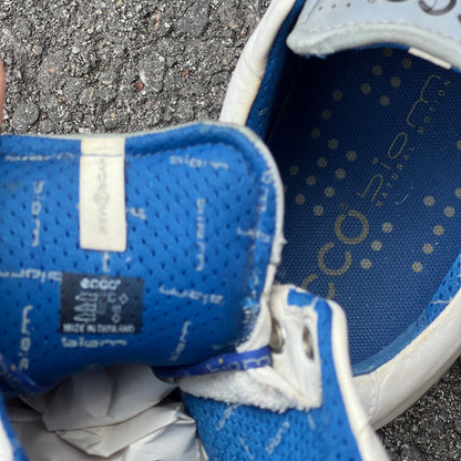 Men’s Ecco  Biom Cleat-less Golf Shoe 45EU •White• Hydromax  yak Leather