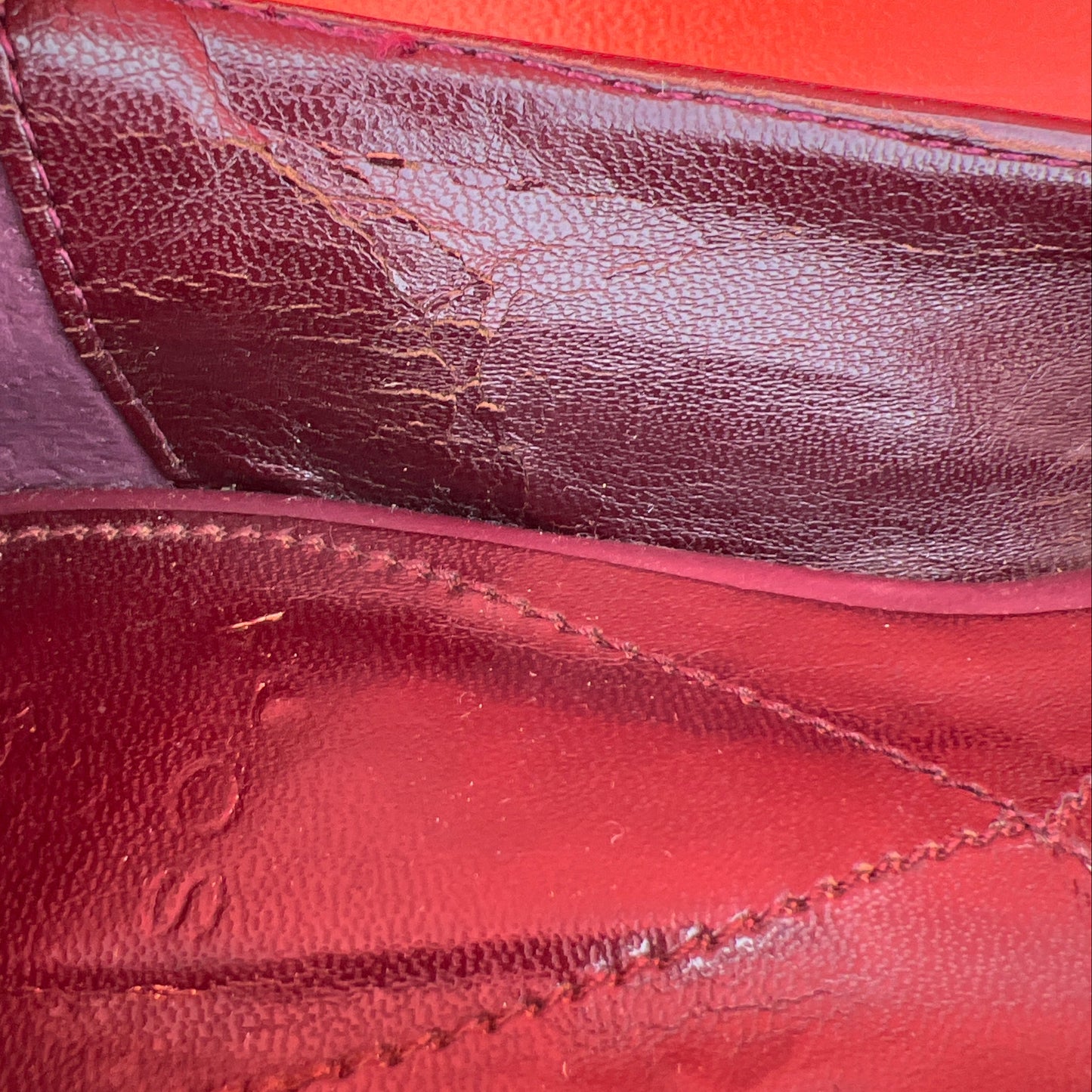 Woman’s Isola  •Donna• Jeweled Smoking Shoe 7.5M Maroon Suede Leather