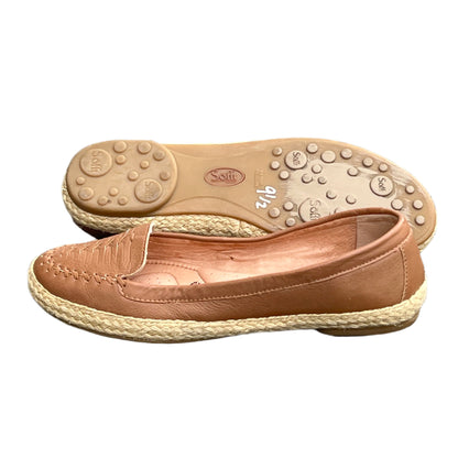 Woman’s  Sofft Malila Jute Wrapped Slip-on Moc 9.5M Tan Leather