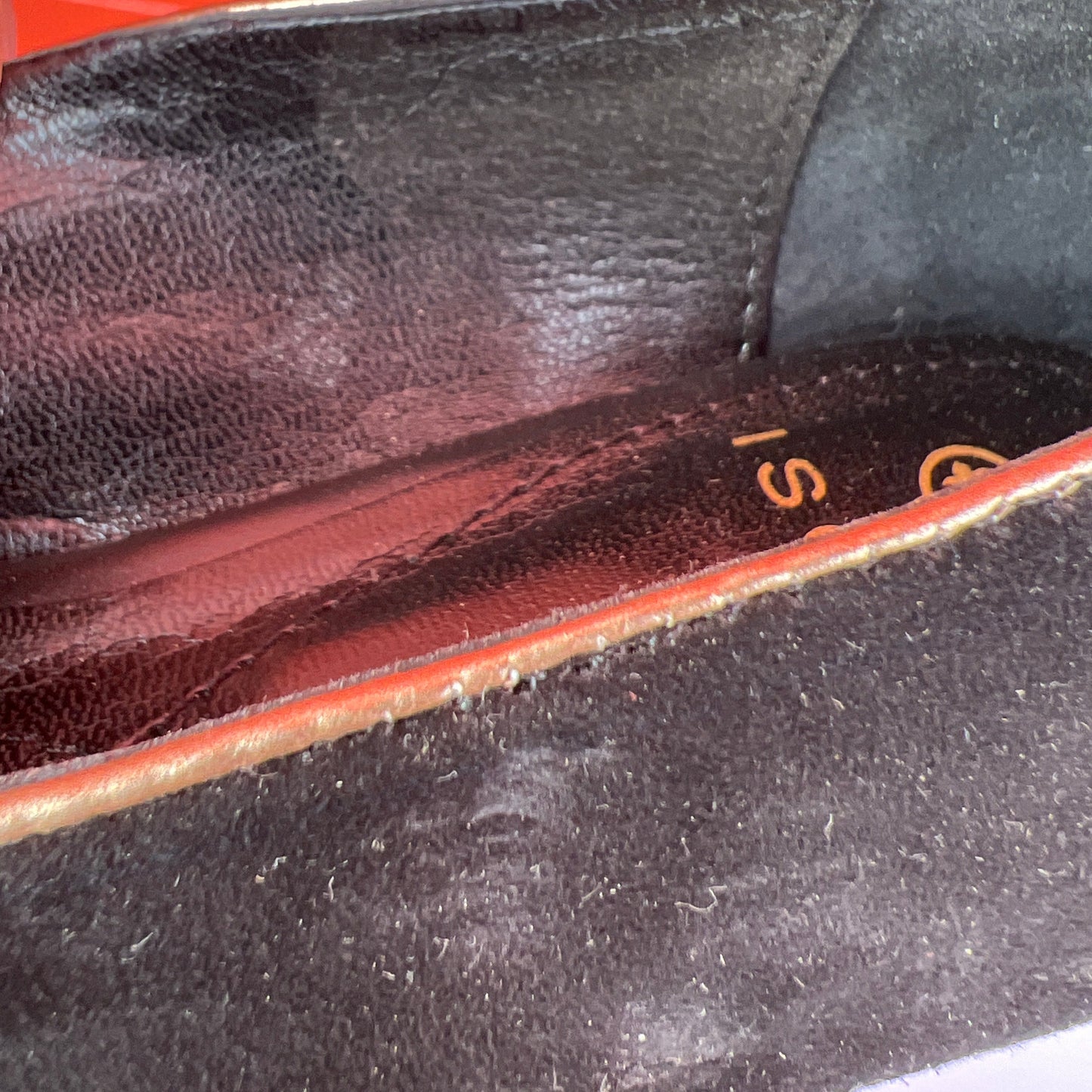 Woman’s Isola  •Donna• Jeweled Smoking Shoe 6M Black Suede Leather