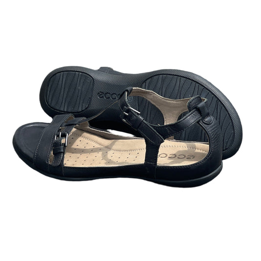 Ecco  Women's  T-Strap Sandal EU36M Black Leather