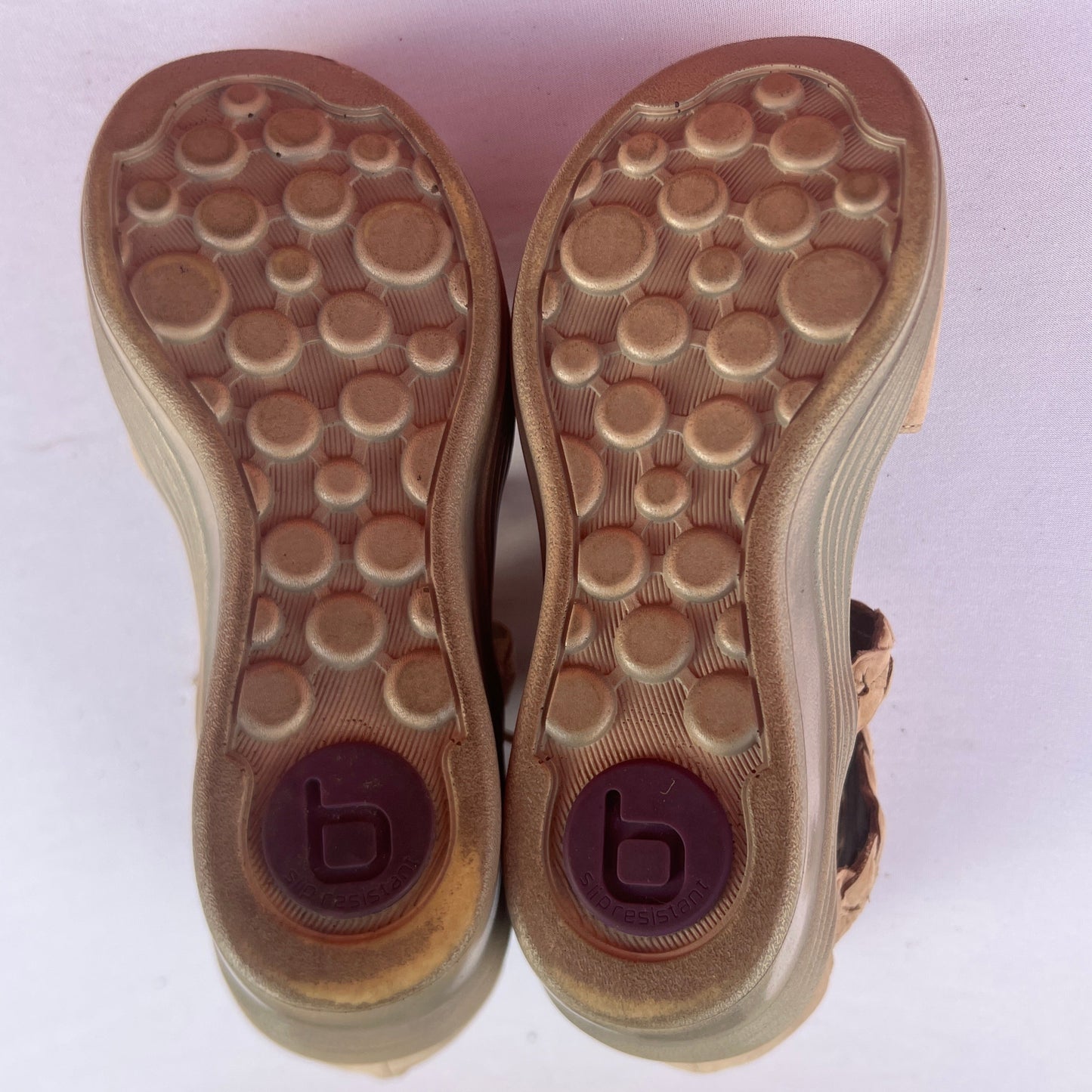 Woman’s Bionica  Sunset Platform Sandal 6M Baywater Nubuck leather