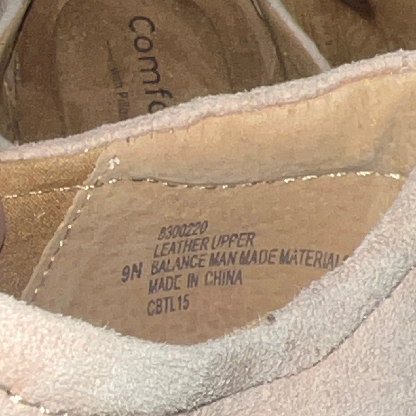 Comfortiva by SoftSpots Women’s •Tinsley•  Comfort Slip-on 9N Beige Suede leather