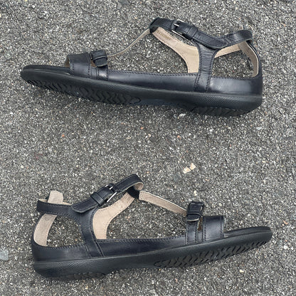 Ecco  Women's  T-Strap Sandal EU36M Black Leather