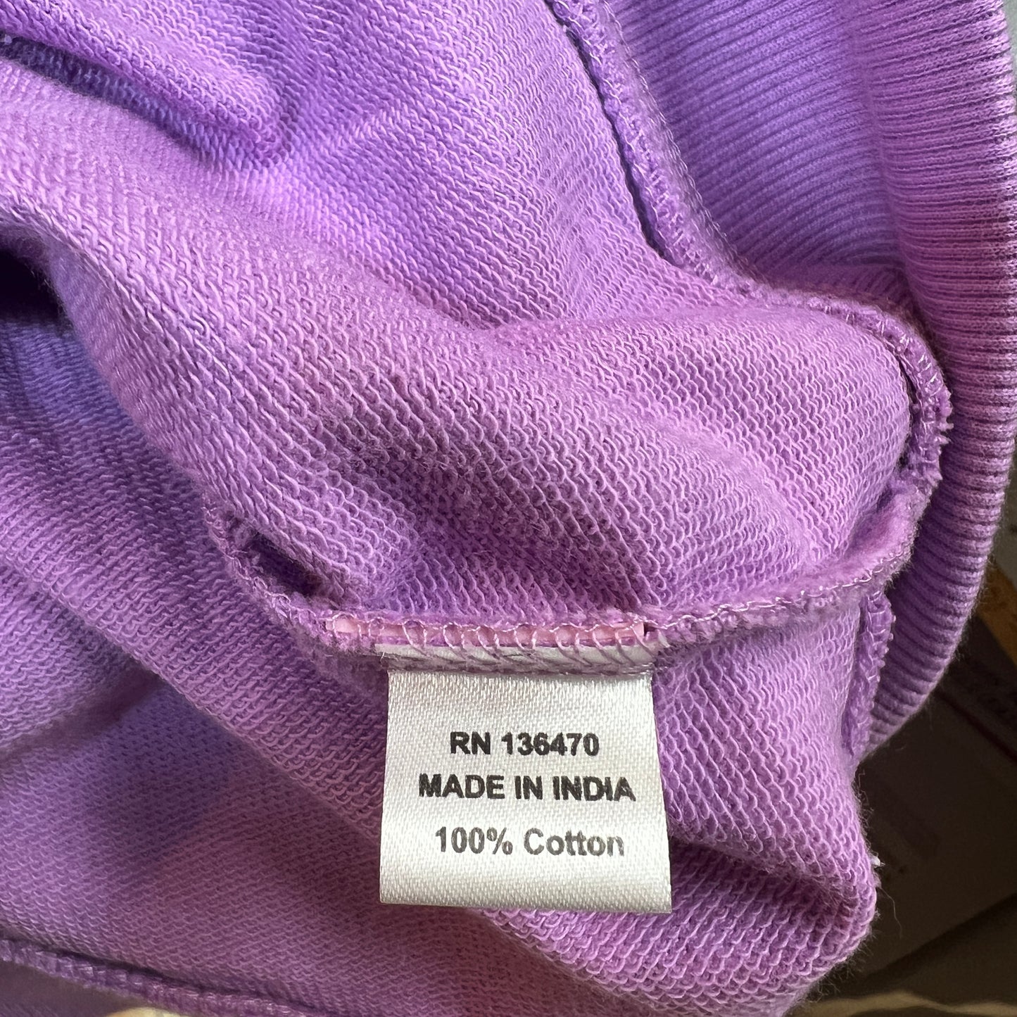 Children's Crocs Full-Zip  Hoodie - Size 8  African Violet