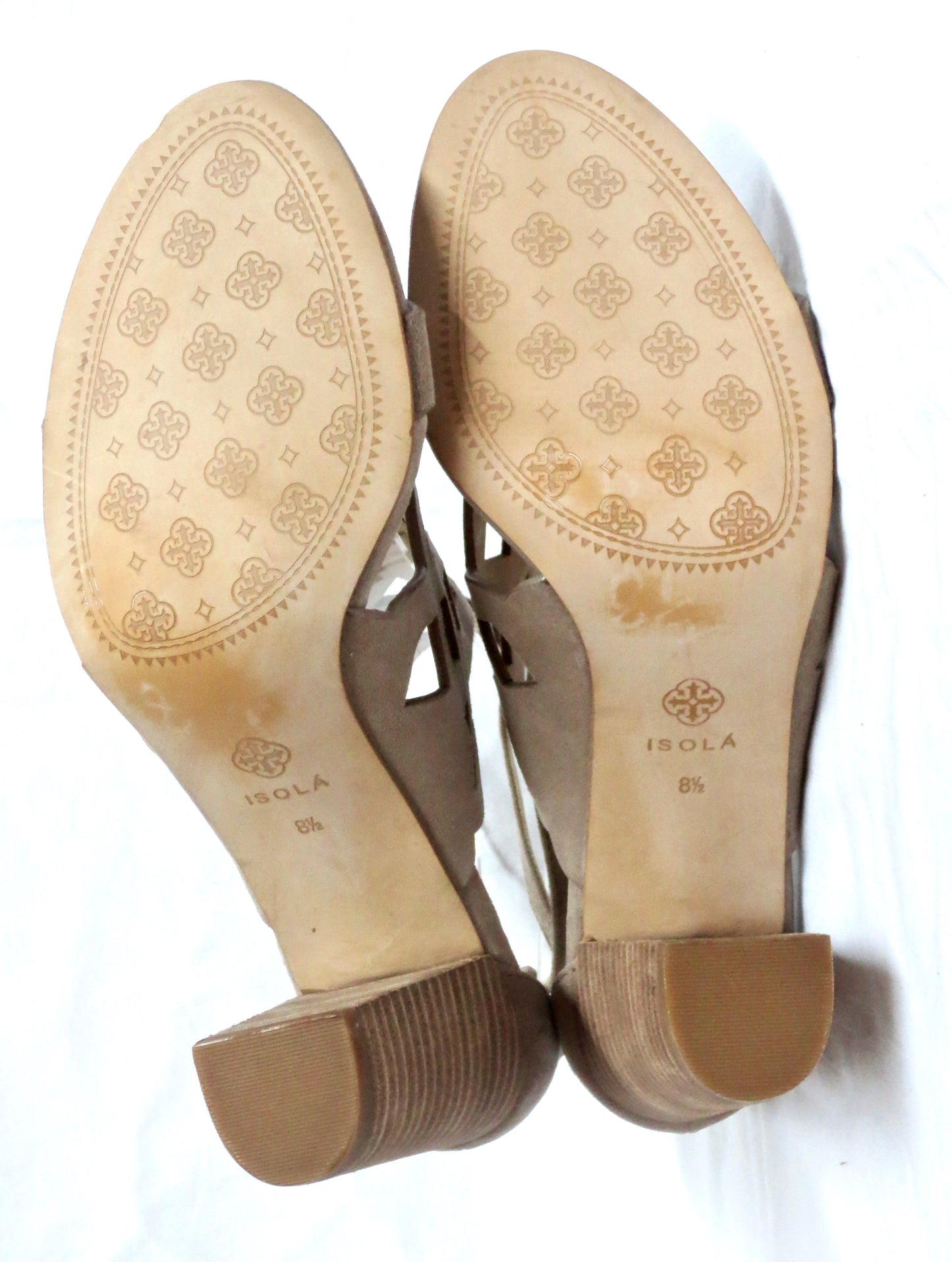 Isola Women's •Despina • Stacked Heel 6.5M Baywater Suede