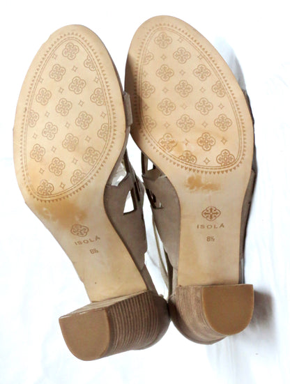 Isola Women's •Despina • Stacked Heel 6.5M Baywater Suede