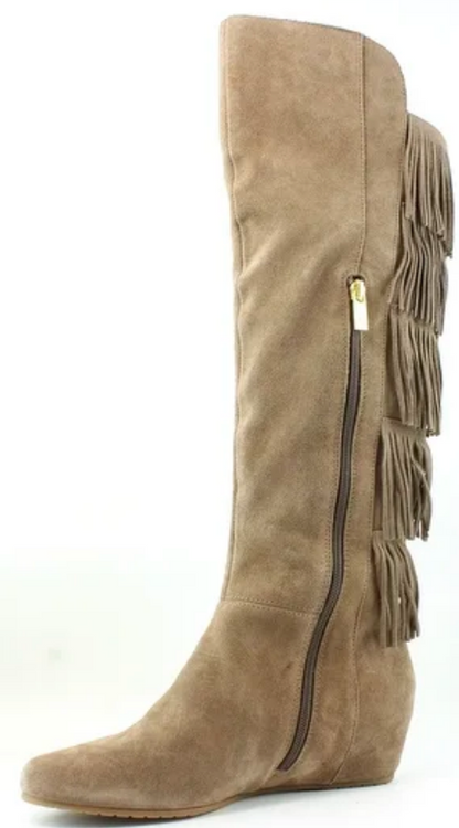 ISOLA Women's Tavora •Suede Leather • Tall Fringe Boot